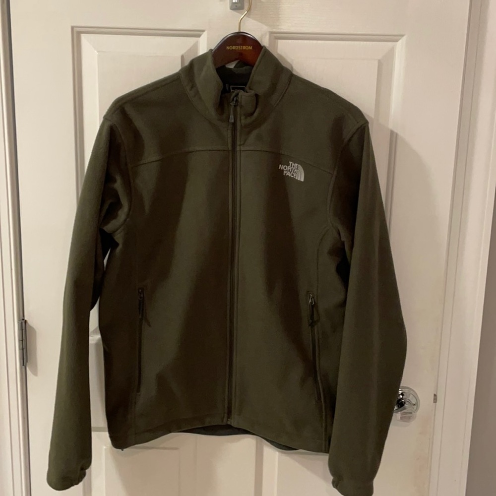 The North Face Olive Green Light weight Jacket